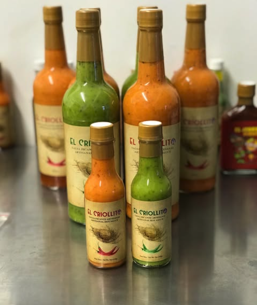 Línea de botellas El Criollito